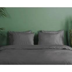 HIP Dekbedovertrek "" - Antraciet - (240x220 Cm) 7 HIP Dekbedovertrek "" - Antraciet - (240x220 Cm) -Huishoudelijke Voorwerpen Winkel 1000096059 0110