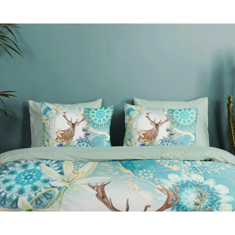 HIP Dekbedovertrek "Xela" - Multi - (140x220 Cm) 3 HIP Dekbedovertrek "Xela" - Multi - (140x220 Cm) - Afbeelding 3