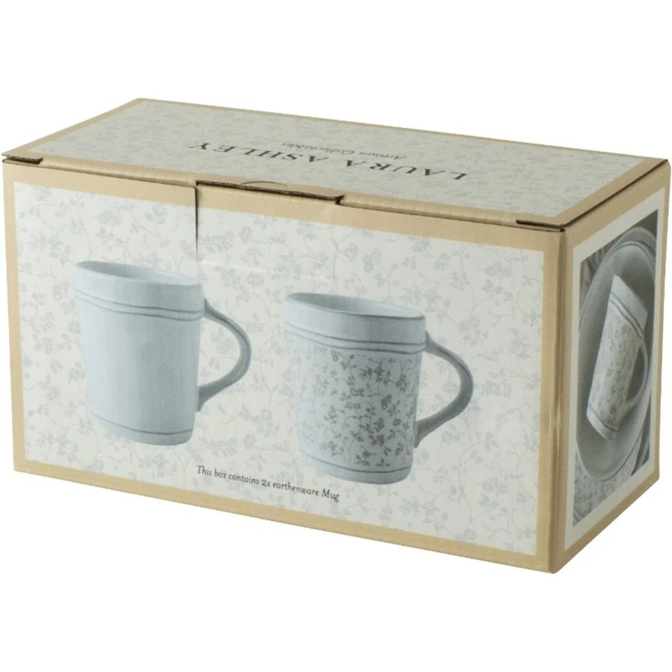Laura Ashley Giftset 2 Bekers 35 Cl. 3 Laura Ashley Giftset 2 Bekers 35 Cl. - Afbeelding 3