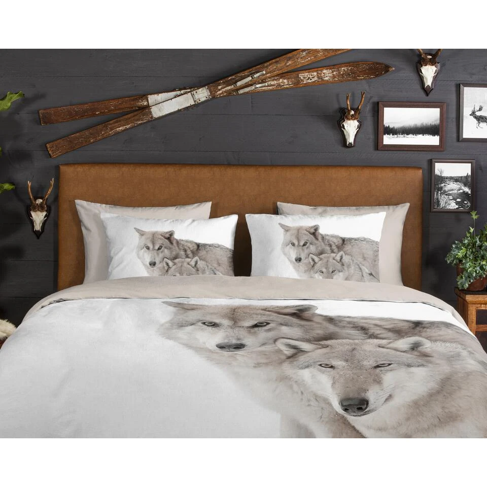 Good Morning Dekbedovertrek "Fera" - Zand - (200x220 Cm) 3 Good Morning Dekbedovertrek "Fera" - Zand - (200x220 Cm) - Afbeelding 3