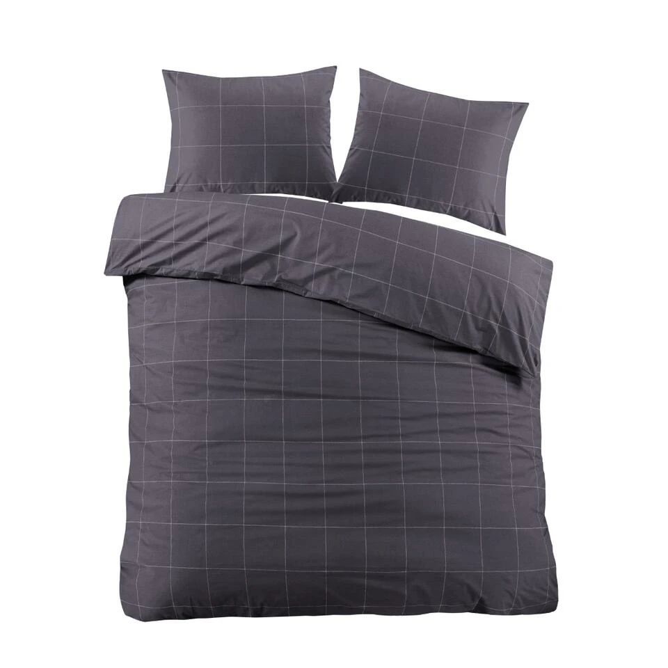 Day Dream Duuk - Dekbedovertrek - Lits-jumeaux - 240x200/220 Cm - Grijs 1 Day Dream Duuk - Dekbedovertrek - Lits-jumeaux - 240x200/220 Cm - Grijs