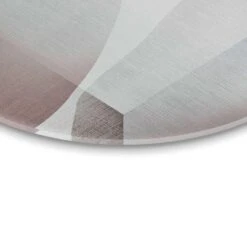 Glasschilderij Diepte Ø 50 Cm Bruin -Huishoudelijke Voorwerpen Winkel 1000097291 0103