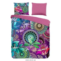 HIP Dekbedovertrek "Axelle" - Multi - (200x220 Cm)