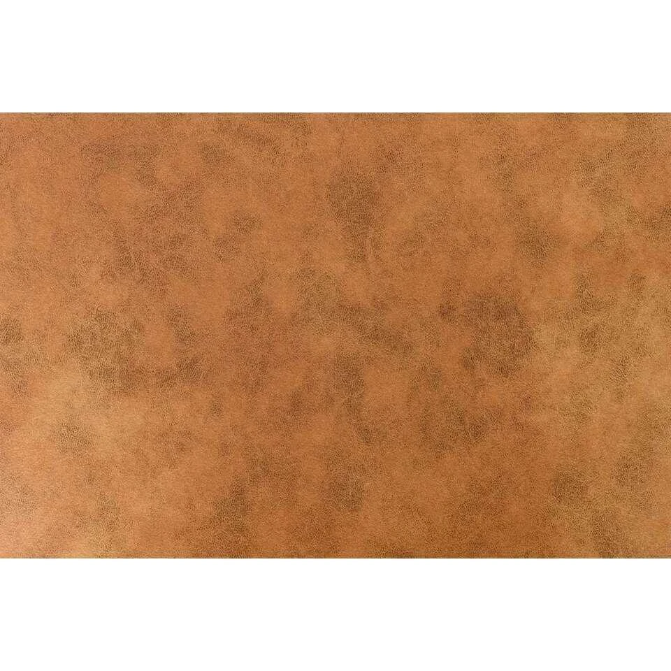 Eetkamerstoel Novan - Stof - Cognackleur 4 Eetkamerstoel Novan - Stof - Cognackleur - Afbeelding 4