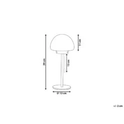 Beliani Tafellamp MORUGA - Groen Glas 6 Beliani Tafellamp MORUGA - Groen Glas -Huishoudelijke Voorwerpen Winkel 10732684418d4b37b0d3aeb2a611d2c4