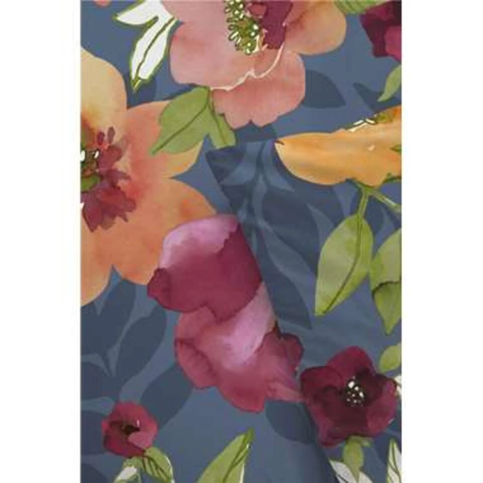 Byrklund - Dekbedovertrek Flowering Peonies - 240x220 Cm - Blauw 2 Byrklund - Dekbedovertrek Flowering Peonies - 240x220 Cm - Blauw - Afbeelding 2