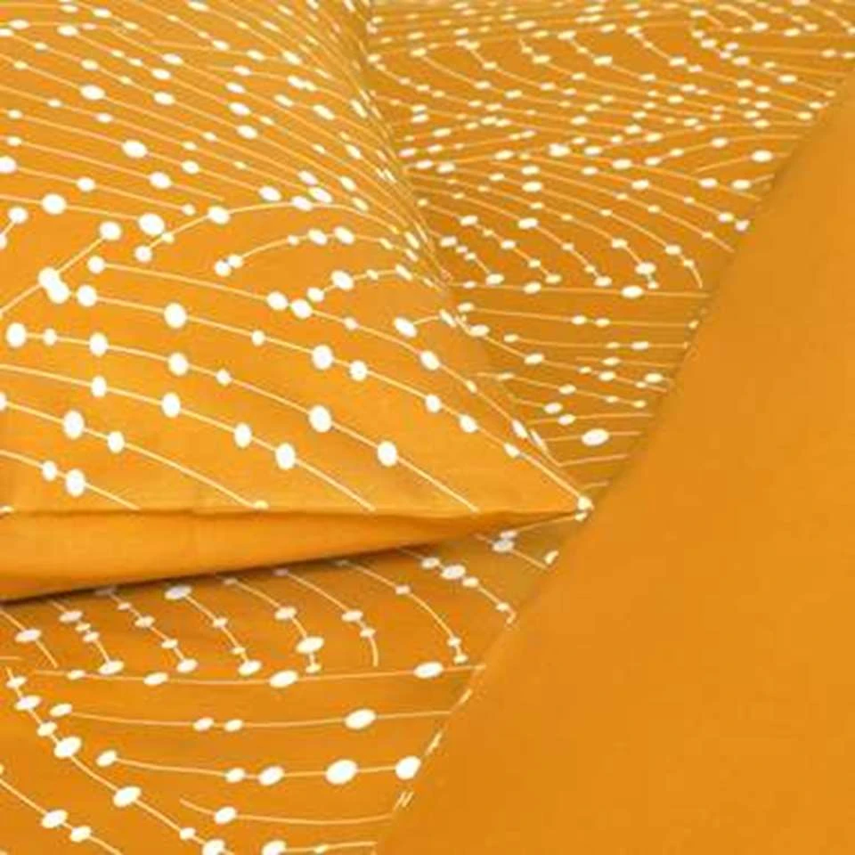 Day Dream Dekbedovertrek Hazel - 240x200/220 Cm - Geel 2 Day Dream Dekbedovertrek Hazel - 240x200/220 Cm - Geel - Afbeelding 2