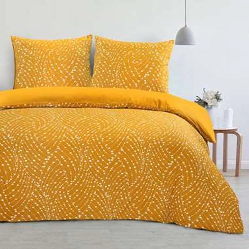 Day Dream Dekbedovertrek Hazel - 240x200/220 Cm - Geel 1 Day Dream Dekbedovertrek Hazel - 240x200/220 Cm - Geel