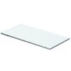 VidaXL Wandschap Transparant 40x15 Cm Glas