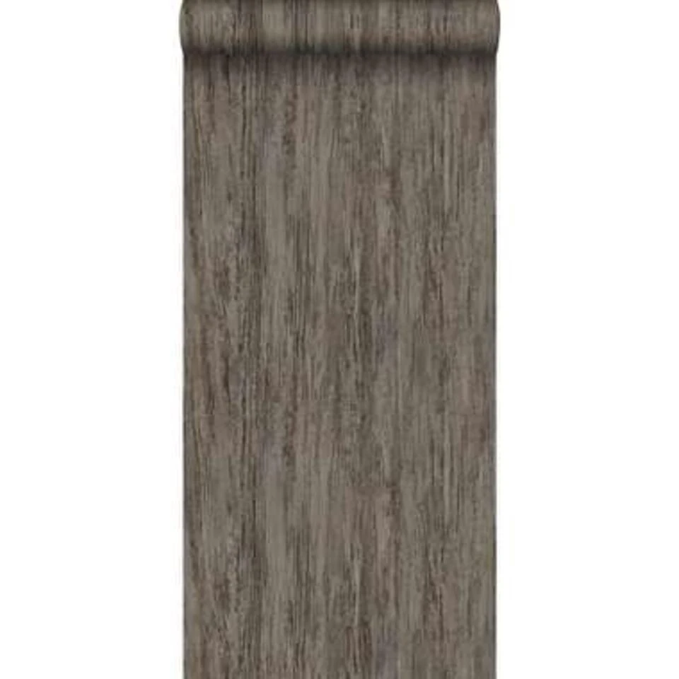 Origin Behang - Houtlook - Donker Taupe - 53 Cm X 10,05 M 2 Origin Behang - Houtlook - Donker Taupe - 53 Cm X 10,05 M - Afbeelding 2