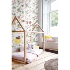ESTAhome Behang XXL - Flamingo's - Roze - 0.465 X 8.37 M -Huishoudelijke Voorwerpen Winkel 1448430471 0103