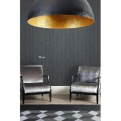 Origin Behang - Houten Planken - Donkergrijs - 53 Cm X 10.05m -Huishoudelijke Voorwerpen Winkel 1473488581 0102