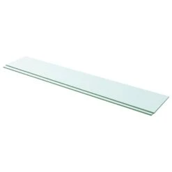 VidaXL Schappen 2 St 110x20 Cm Glas Transparant
