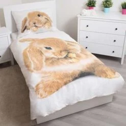 Animal Pictures Konijn - Dekbedovertrek-140x200cm 5 Animal Pictures Konijn - Dekbedovertrek-140x200cm -Huishoudelijke Voorwerpen Winkel 1586635993 0102