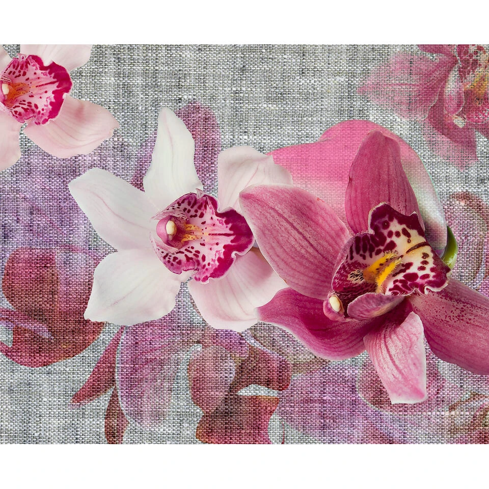 Sanders & Sanders Fotobehang - Bloemen - Roze - 360 X 270 Cm 1 Sanders & Sanders Fotobehang - Bloemen - Roze - 360 X 270 Cm
