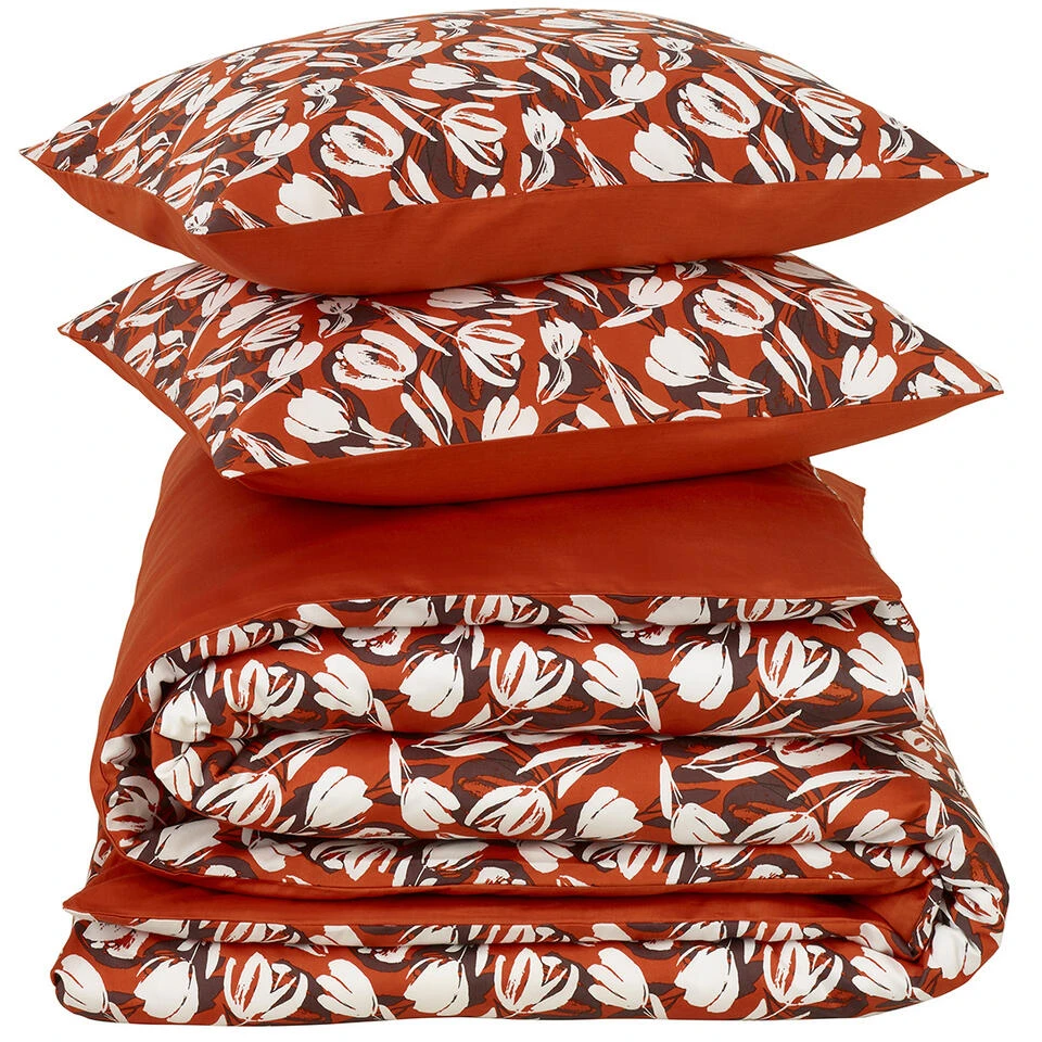 De Witte Lietaer Dekbedovertrek Katoen Tulipa - Hotelmaat - 260 X 240 Cm 2 De Witte Lietaer Dekbedovertrek Katoen Tulipa - Hotelmaat - 260 X 240 Cm - Afbeelding 2