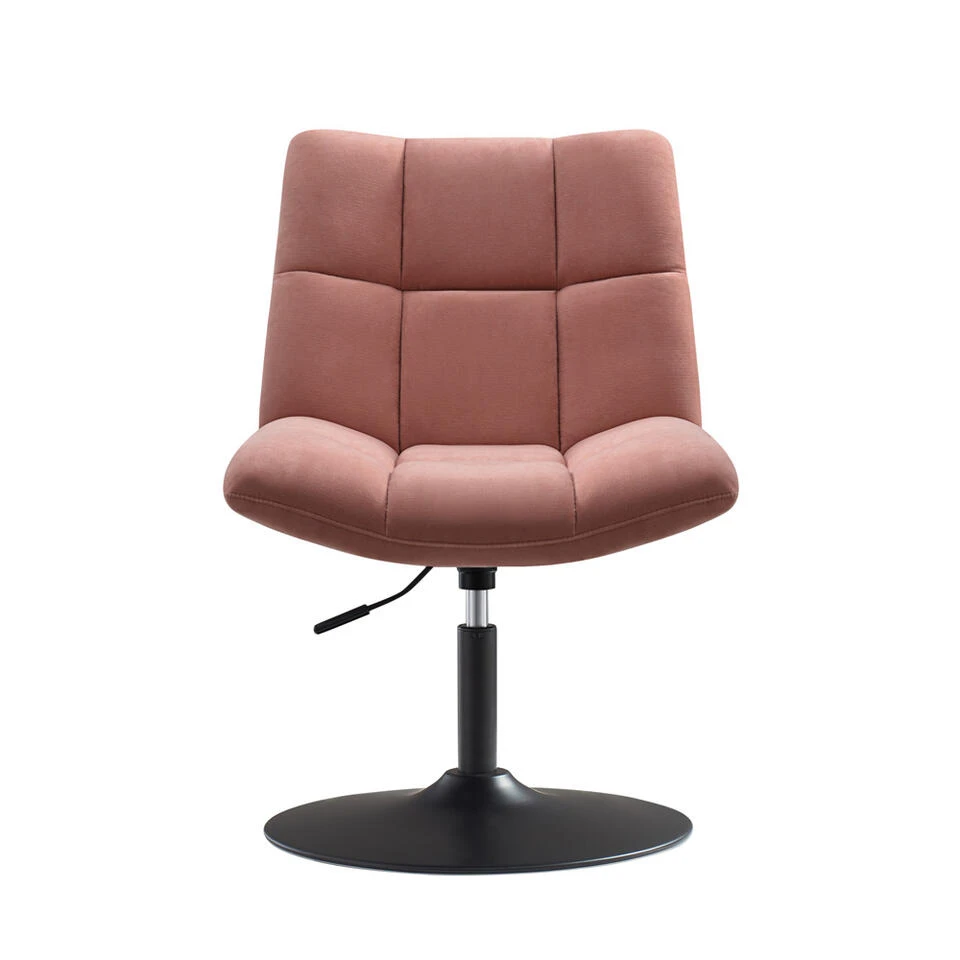 Design Fauteuil Lille - Velvet Oudroze 2 Design Fauteuil Lille - Velvet Oudroze - Afbeelding 2