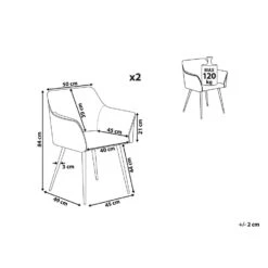 Beliani Eetkamerstoel JASMIN - Groen Fluweel -Huishoudelijke Voorwerpen Winkel 23ead249d8204e9c9fc16647a2a49c31