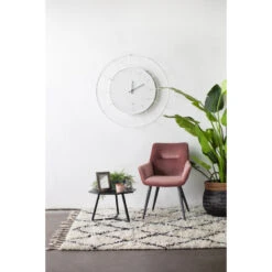 Giga Meubel Eetkamerstoel Velvet Roze - Zithoogte 49cm - Stoel Joah -Huishoudelijke Voorwerpen Winkel 30f77047a58c450a9933fec5325047b2