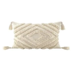 Sierkussen Julin - Off-white - 30x50 Cm