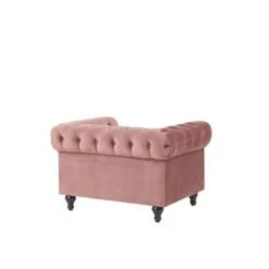 Beliani Fauteuil CHESTERFIELD - Roze Fluweel 7 Beliani Fauteuil CHESTERFIELD - Roze Fluweel -Huishoudelijke Voorwerpen Winkel 35c6cb1dcf8940e8b2cebffda5f80d4e