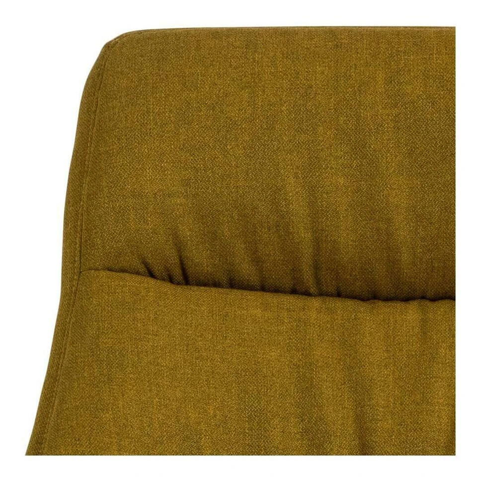 Sohome Draaifauteuil Leopold - Met Voetenbank - Geel 3 Sohome Draaifauteuil Leopold - Met Voetenbank - Geel - Afbeelding 3