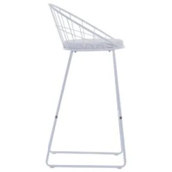 VidaXL Barstoelen 2 St Kunstleer Wit 7 VidaXL Barstoelen 2 St Kunstleer Wit -Huishoudelijke Voorwerpen Winkel 45878b8798874be78ed7e66576004288