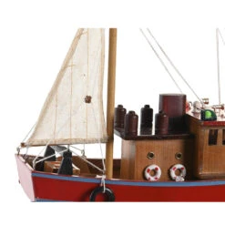 Vissersboot Schaalmodel - Hout - 40 X 13 X 35 Cm -Huishoudelijke Voorwerpen Winkel 48ab51fc08204569a1fd81054f4e429d