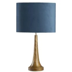 Voet Tafellamp Flores - Naturel - 35xØ15 Cm -Huishoudelijke Voorwerpen Winkel 60305009 0102