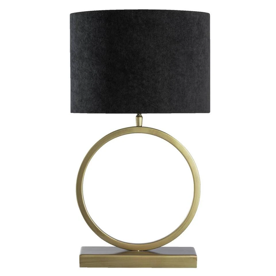 Voet Tafellamp Xavi - Bronskleur - 38x27x11 Cm 3 Voet Tafellamp Xavi - Bronskleur - 38x27x11 Cm - Afbeelding 3