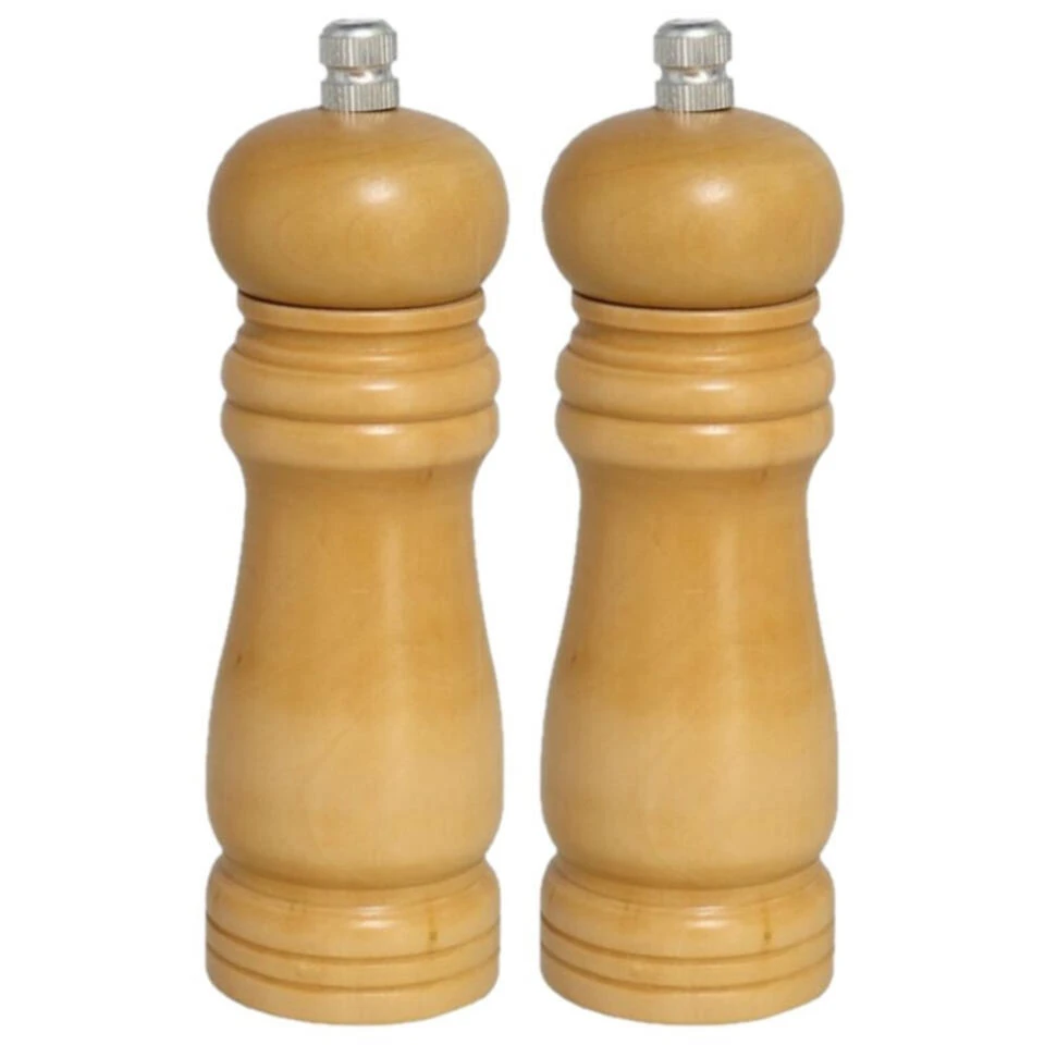 Gerim Peper- / Zoutmolen - Hout - 15 Cm 2 Gerim Peper- / Zoutmolen - Hout - 15 Cm - Afbeelding 2