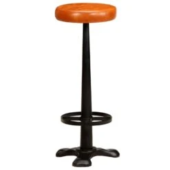 VidaXL Barstoelen 2 St Echt Leer 6 VidaXL Barstoelen 2 St Echt Leer -Huishoudelijke Voorwerpen Winkel 6bb66098ae8e41bd91de4c476807ef09