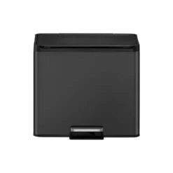 Pedaalemmer Eke Ecocasa - Recycling - Matzwart - 15+15L