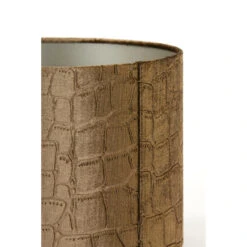Cilinder Lampenkap Praya - Bruin - Ø30x21cm -Huishoudelijke Voorwerpen Winkel 782a78c489a942efb7c1dfe278a44e2a
