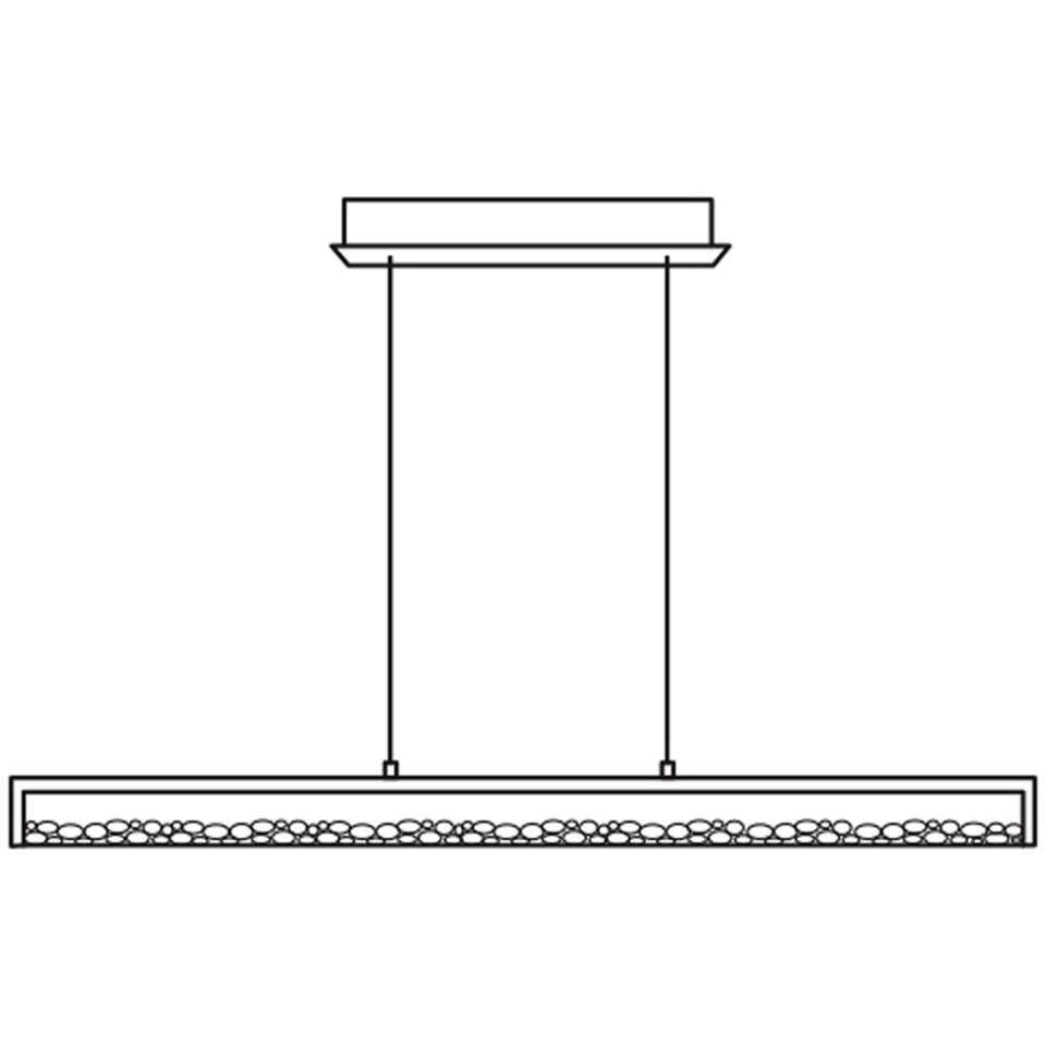 EGLO LED-hanglamp Cardito - Chroom 2 EGLO LED-hanglamp Cardito - Chroom - Afbeelding 2