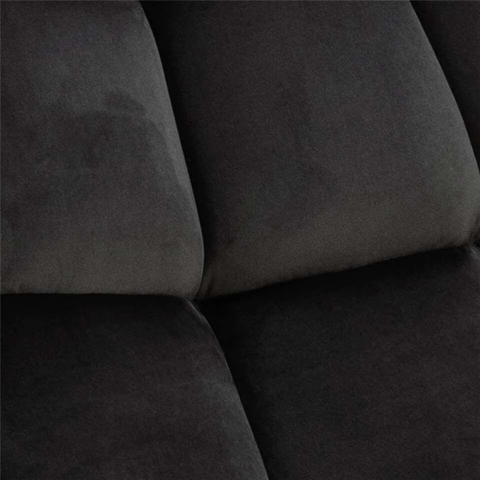 Fauteuil Devin - Stof - Grijsbruin 4 Fauteuil Devin - Stof - Grijsbruin - Afbeelding 4