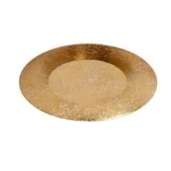 Lucide Plafondlamp Foskal - Mat Goud - Ø34,5 Cm