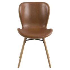 Sohome Eetkamerstoel - Set Van 2 - Jasmaine - PU - Cognac 7 Sohome Eetkamerstoel - Set Van 2 - Jasmaine - PU - Cognac -Huishoudelijke Voorwerpen Winkel 855dc86c795149a6a44f79d04e2fe98f