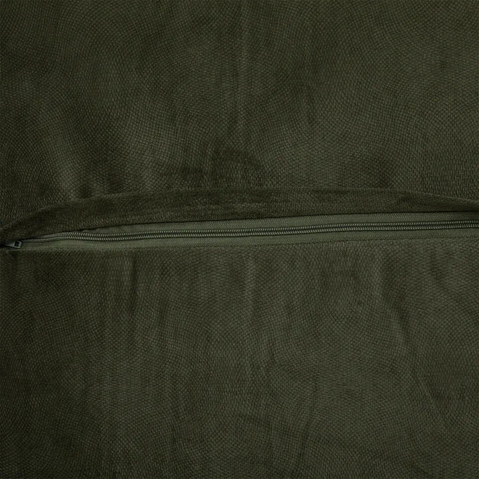 Atmosphera Bank/sierkussens Sophia - 45 X 45 Cm - Olijfgroen 2 Atmosphera Bank/sierkussens Sophia - 45 X 45 Cm - Olijfgroen - Afbeelding 2