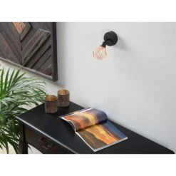 Beliani Muurlamp VOLGA - Koper Metaal -Huishoudelijke Voorwerpen Winkel b6a0f9ad08274b0b8fea3e6b122ad917