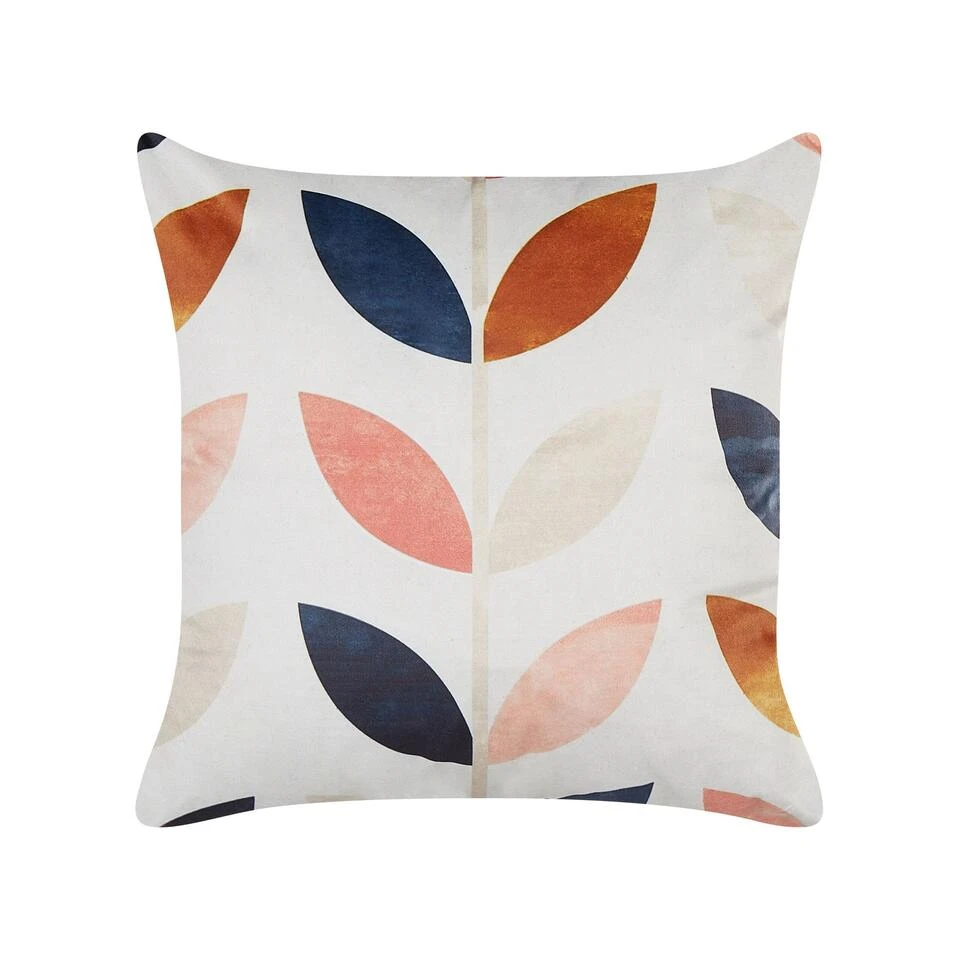 Beliani Sierkussen QUINOA - Multicolor Fluweel 4 Beliani Sierkussen QUINOA - Multicolor Fluweel - Afbeelding 4