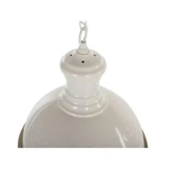 Beliani Hanglamp DIDESSA - Beige Metaal -Huishoudelijke Voorwerpen Winkel bb97f8c06b574196b4bbf0976cca6cba