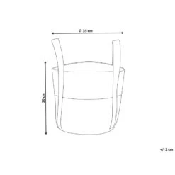 Beliani Mand SONIPAT - Natuurlijk Jute, Katoen 6 Beliani Mand SONIPAT - Natuurlijk Jute, Katoen -Huishoudelijke Voorwerpen Winkel c9f515b81b004aee852a072a66ed3d5c