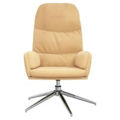 VidaXL Relaxstoel Kunstsuède Crèmewit 6 VidaXL Relaxstoel Kunstsuède Crèmewit -Huishoudelijke Voorwerpen Winkel cb15f7ded0f244de8aa800eec4978124