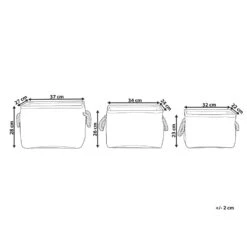 Beliani Mand DARQAB - Beige Polyester 6 Beliani Mand DARQAB - Beige Polyester -Huishoudelijke Voorwerpen Winkel db8fd67750124a7abc62b35f59c25119