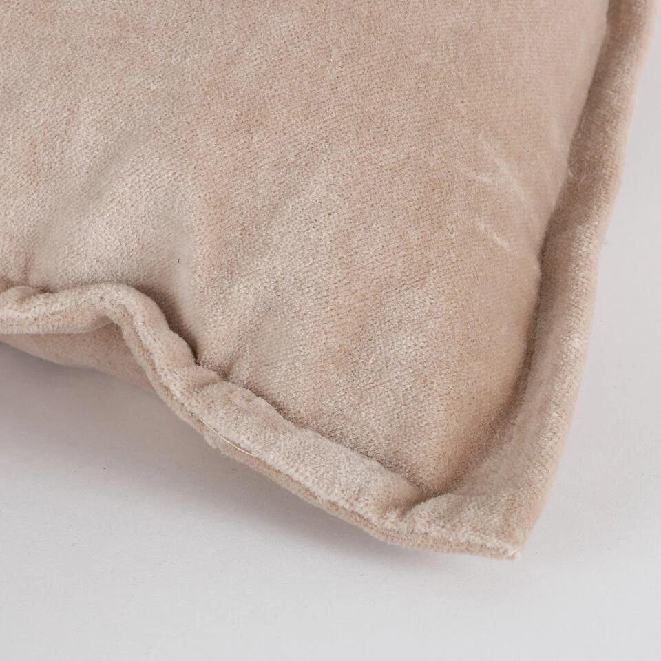 In The Mood Collection Charme Sierkussen - L50 X B50 Cm - Beige 2 In The Mood Collection Charme Sierkussen - L50 X B50 Cm - Beige - Afbeelding 2